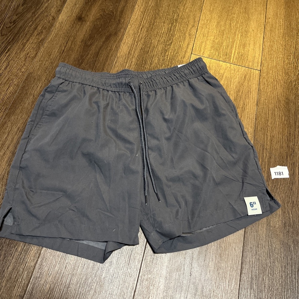 George Above The Knee Opp Swim Short Charcoal Sky Size M (32-34) 6"